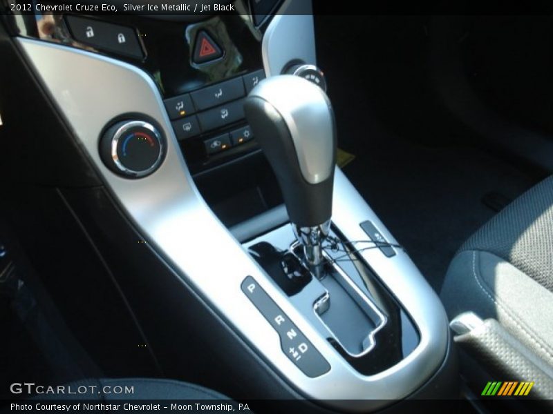 Silver Ice Metallic / Jet Black 2012 Chevrolet Cruze Eco