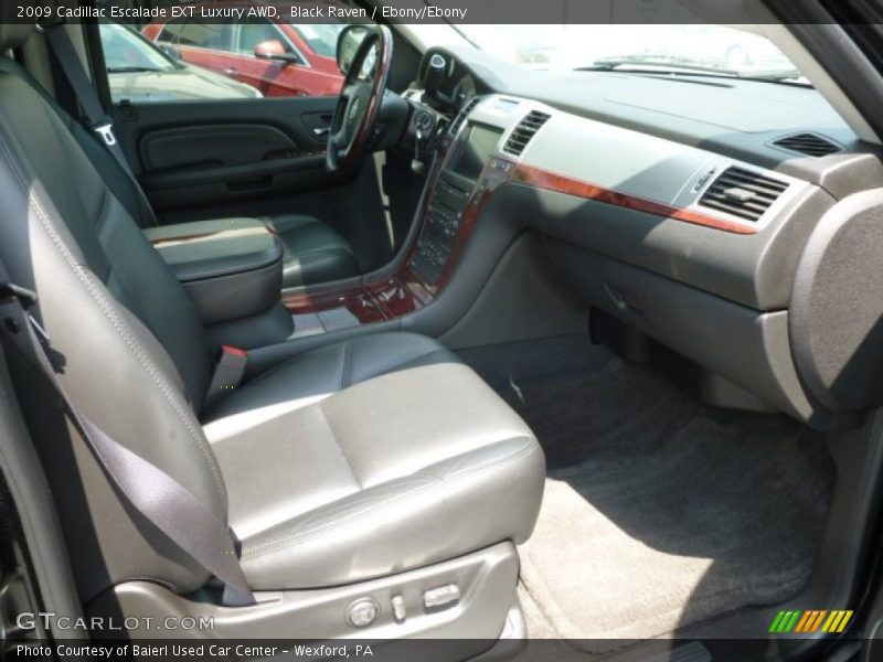 Black Raven / Ebony/Ebony 2009 Cadillac Escalade EXT Luxury AWD