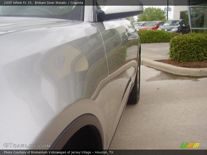 Brilliant Silver Metallic / Graphite 2005 Infiniti FX 35