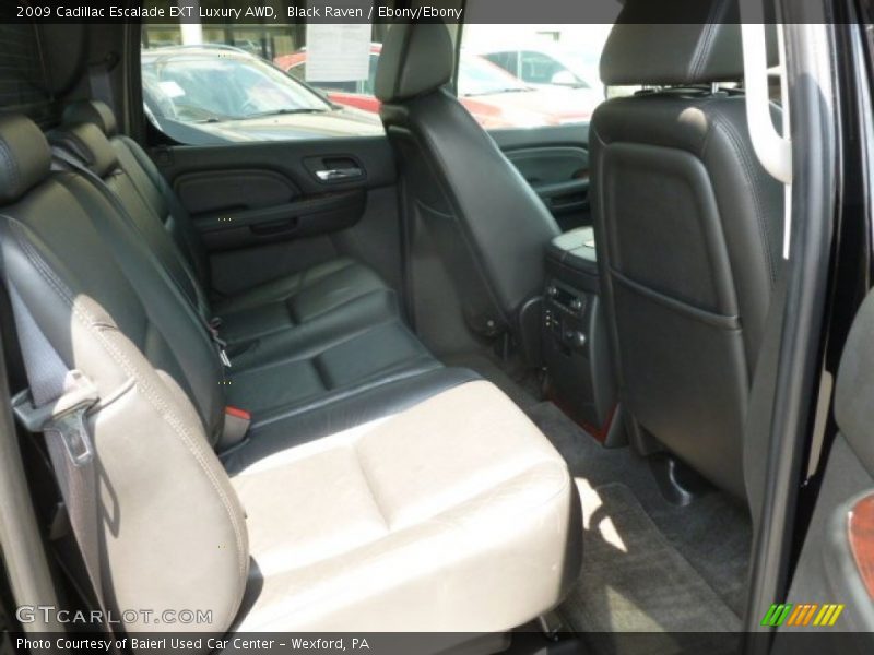 Rear Seat of 2009 Escalade EXT Luxury AWD