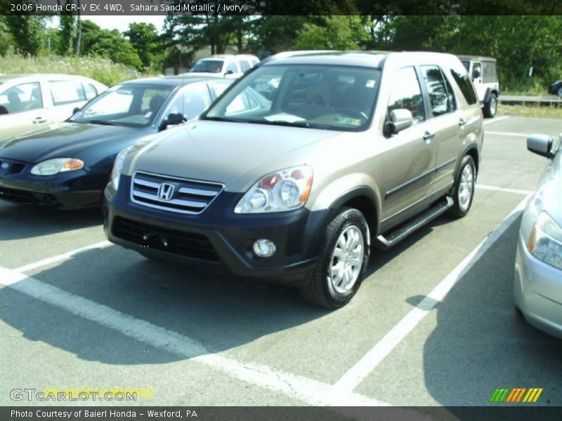Sahara Sand Metallic / Ivory 2006 Honda CR-V EX 4WD