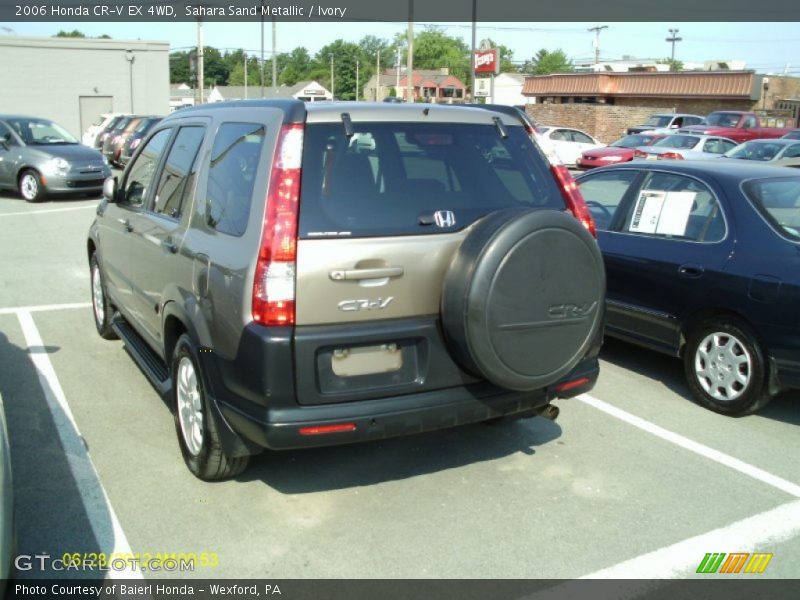 Sahara Sand Metallic / Ivory 2006 Honda CR-V EX 4WD