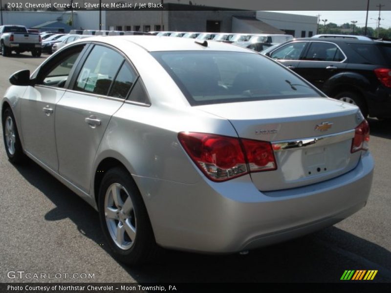 Silver Ice Metallic / Jet Black 2012 Chevrolet Cruze LT