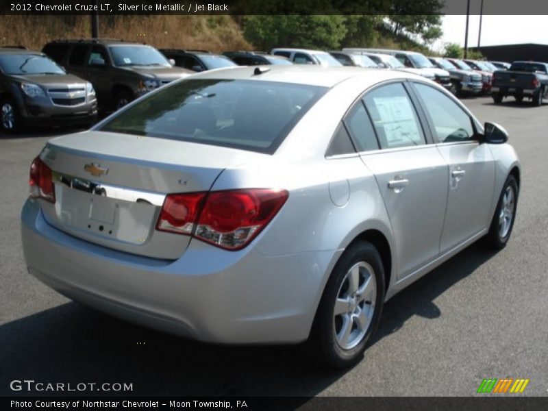 Silver Ice Metallic / Jet Black 2012 Chevrolet Cruze LT