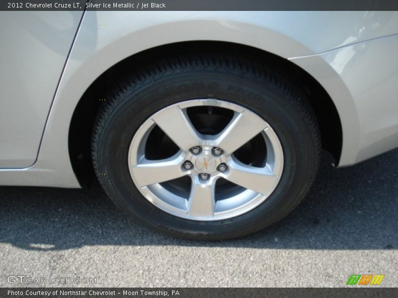 Silver Ice Metallic / Jet Black 2012 Chevrolet Cruze LT