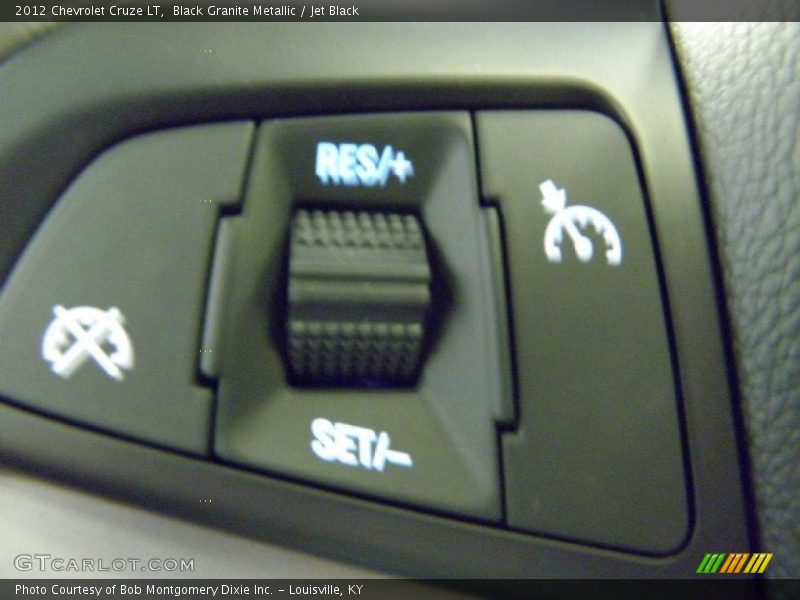 Black Granite Metallic / Jet Black 2012 Chevrolet Cruze LT