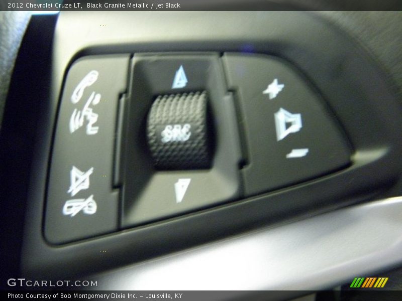 Black Granite Metallic / Jet Black 2012 Chevrolet Cruze LT