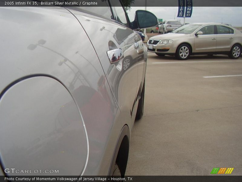 Brilliant Silver Metallic / Graphite 2005 Infiniti FX 35