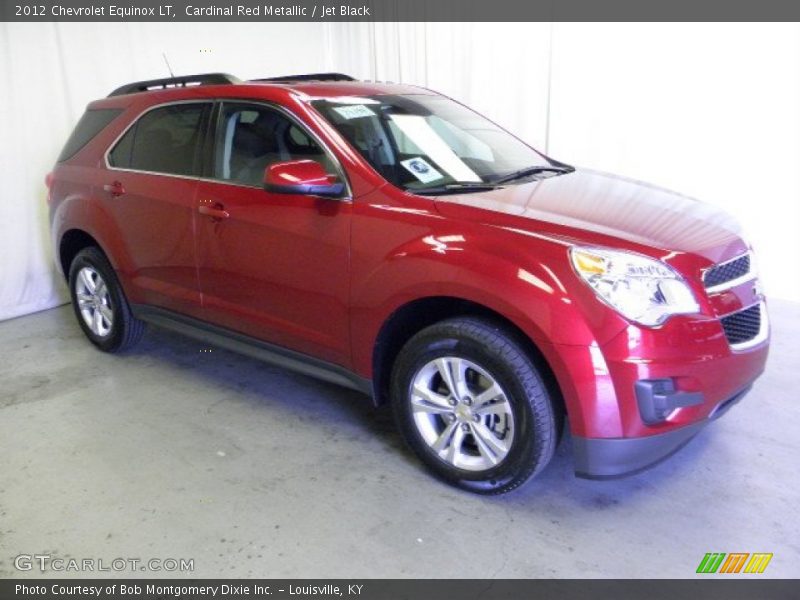 Cardinal Red Metallic / Jet Black 2012 Chevrolet Equinox LT