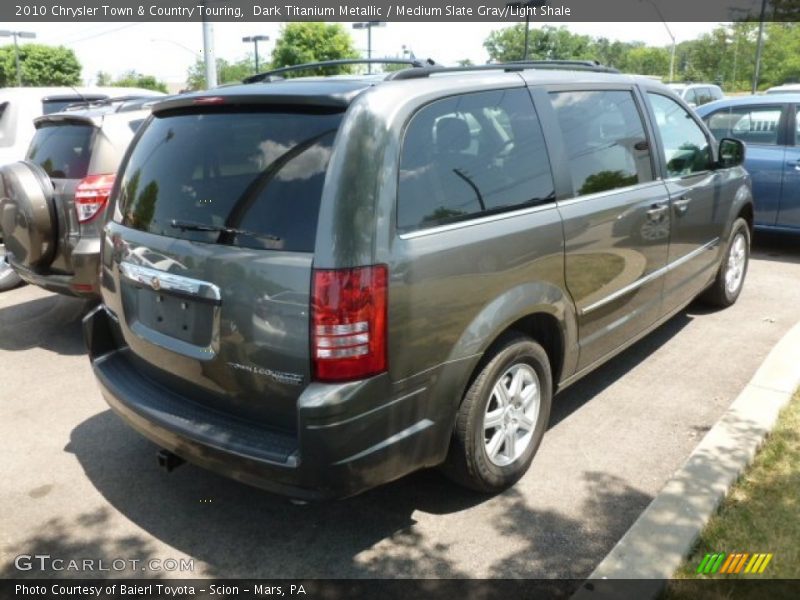 Dark Titanium Metallic / Medium Slate Gray/Light Shale 2010 Chrysler Town & Country Touring