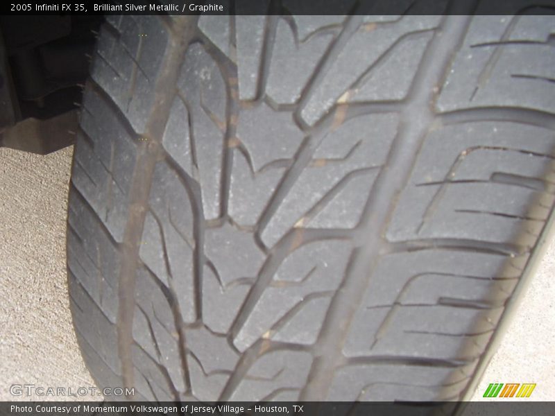 Brilliant Silver Metallic / Graphite 2005 Infiniti FX 35