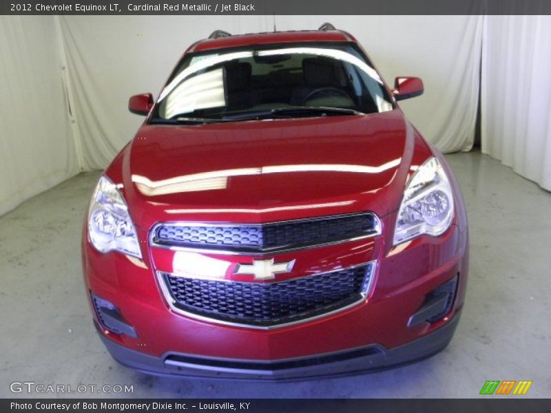 Cardinal Red Metallic / Jet Black 2012 Chevrolet Equinox LT