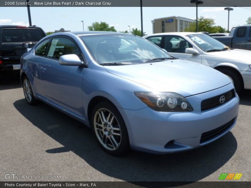 Wave Line Blue Pearl / Dark Charcoal Gray 2008 Scion tC