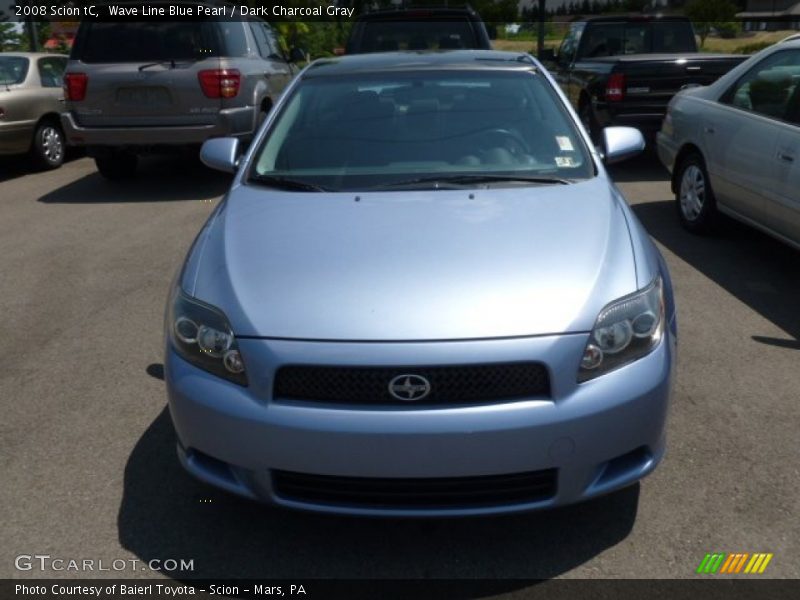 Wave Line Blue Pearl / Dark Charcoal Gray 2008 Scion tC
