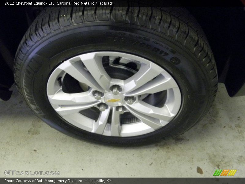 Cardinal Red Metallic / Jet Black 2012 Chevrolet Equinox LT