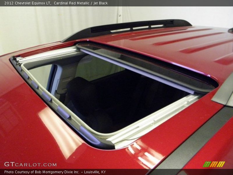 Cardinal Red Metallic / Jet Black 2012 Chevrolet Equinox LT