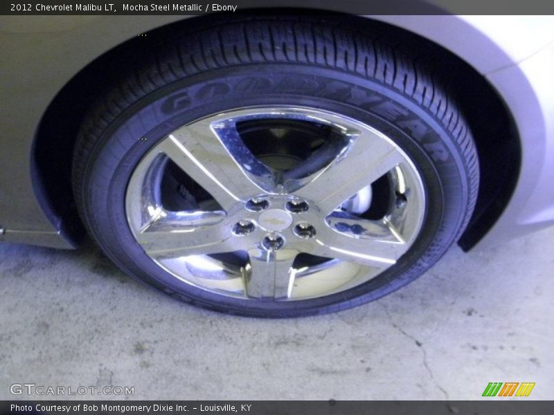 Mocha Steel Metallic / Ebony 2012 Chevrolet Malibu LT