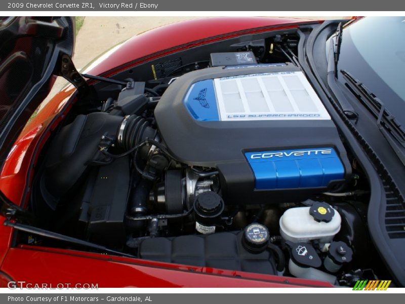  2009 Corvette ZR1 Engine - 6.2 Liter Supercharged OHV 16-Valve LS9 V8