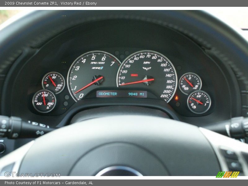  2009 Corvette ZR1 ZR1 Gauges
