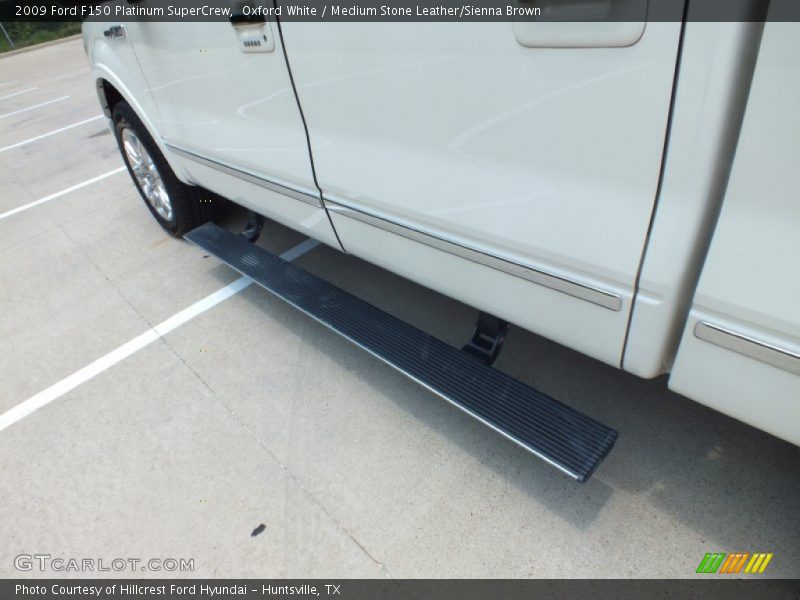 Oxford White / Medium Stone Leather/Sienna Brown 2009 Ford F150 Platinum SuperCrew
