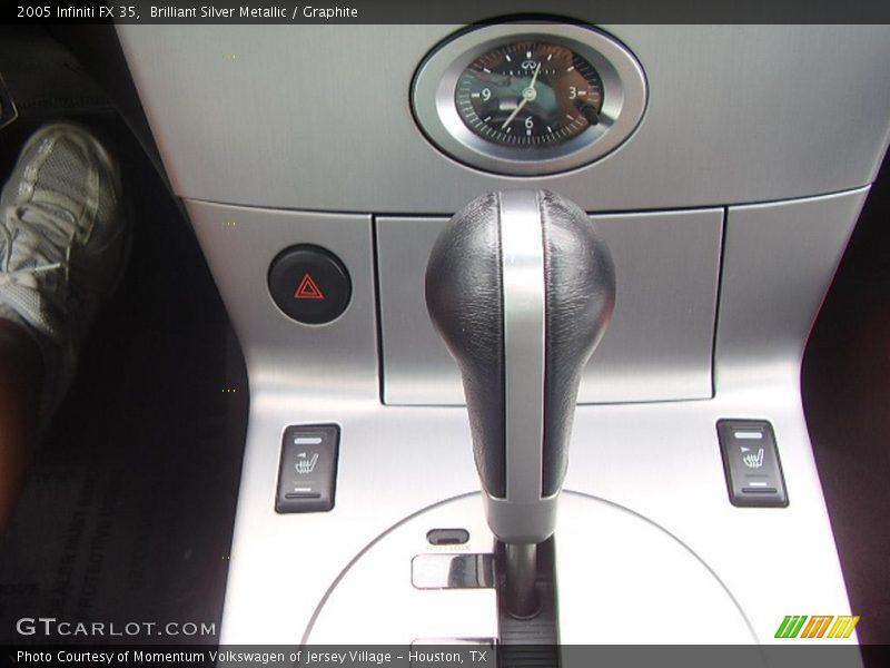 Brilliant Silver Metallic / Graphite 2005 Infiniti FX 35