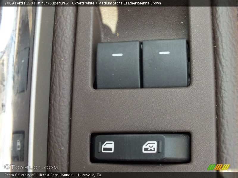 Oxford White / Medium Stone Leather/Sienna Brown 2009 Ford F150 Platinum SuperCrew