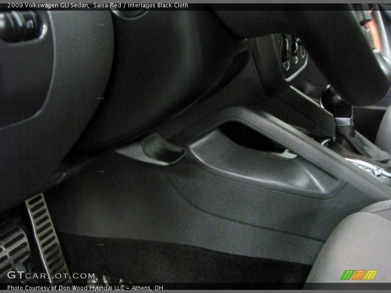 Salsa Red / Interlagos Black Cloth 2009 Volkswagen GLI Sedan
