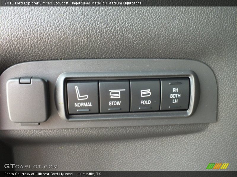 Controls of 2013 Explorer Limited EcoBoost