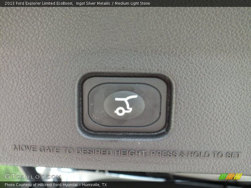 Ingot Silver Metallic / Medium Light Stone 2013 Ford Explorer Limited EcoBoost