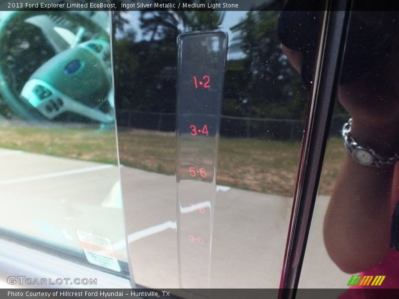 Ingot Silver Metallic / Medium Light Stone 2013 Ford Explorer Limited EcoBoost