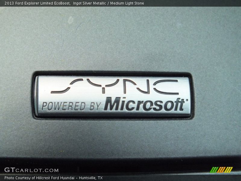 Ingot Silver Metallic / Medium Light Stone 2013 Ford Explorer Limited EcoBoost