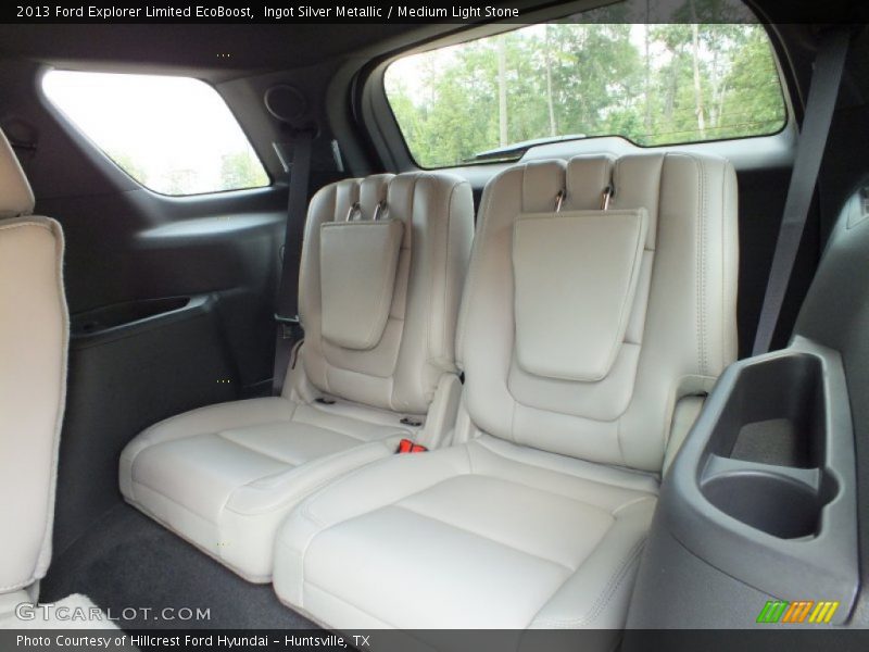 Rear Seat of 2013 Explorer Limited EcoBoost