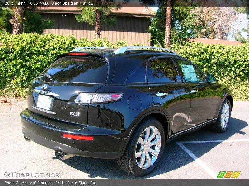 Black Obsidian / Willow 2005 Infiniti FX 35 AWD