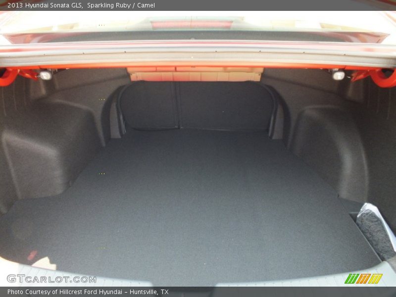 Sparkling Ruby / Camel 2013 Hyundai Sonata GLS