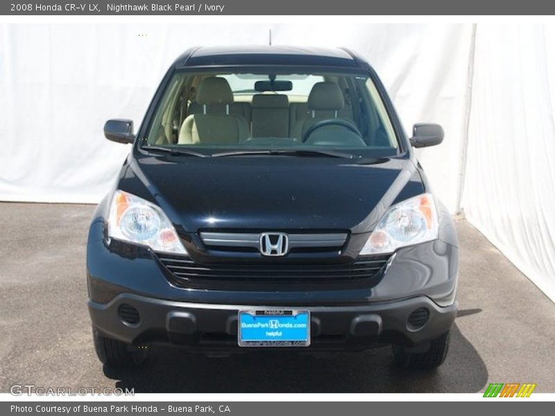 Nighthawk Black Pearl / Ivory 2008 Honda CR-V LX