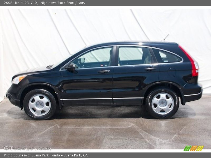 Nighthawk Black Pearl / Ivory 2008 Honda CR-V LX