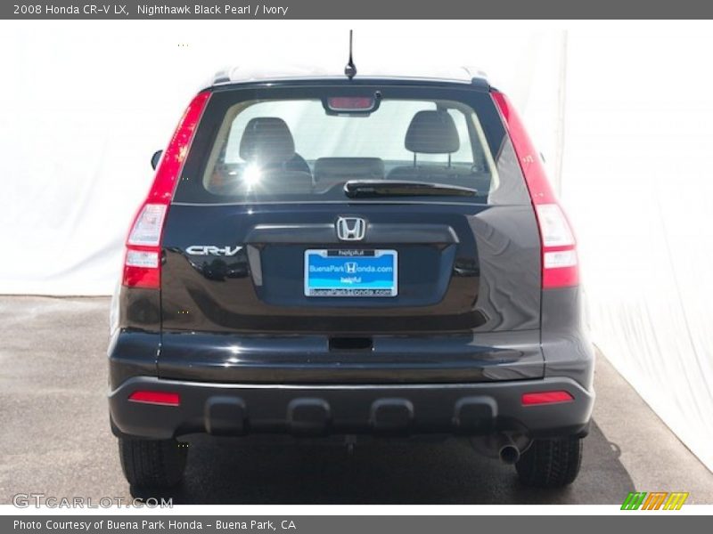 Nighthawk Black Pearl / Ivory 2008 Honda CR-V LX