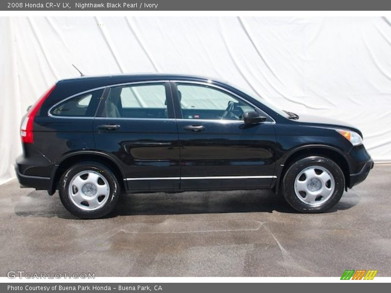 Nighthawk Black Pearl / Ivory 2008 Honda CR-V LX