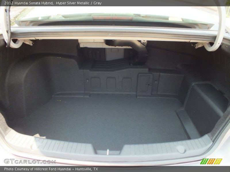 Hyper Silver Metallic / Gray 2012 Hyundai Sonata Hybrid