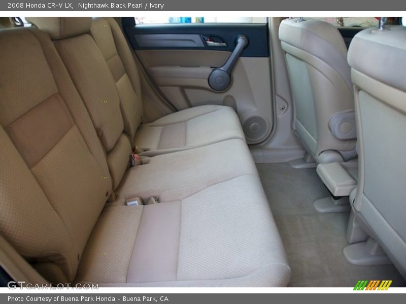 Nighthawk Black Pearl / Ivory 2008 Honda CR-V LX