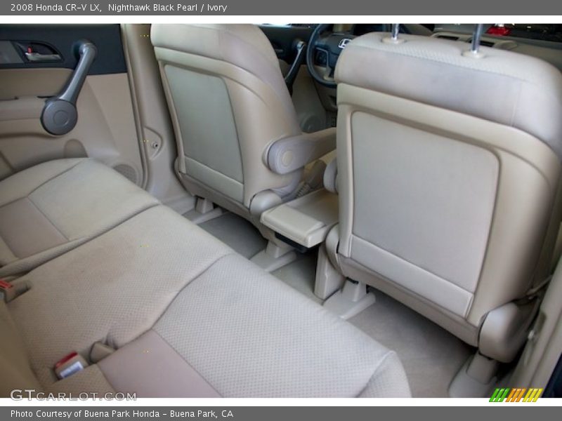 Nighthawk Black Pearl / Ivory 2008 Honda CR-V LX