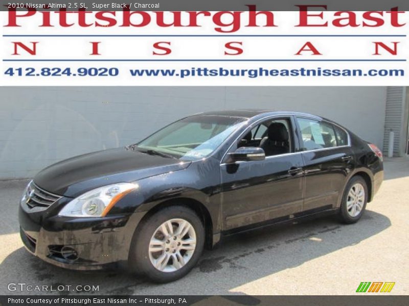 Super Black / Charcoal 2010 Nissan Altima 2.5 SL
