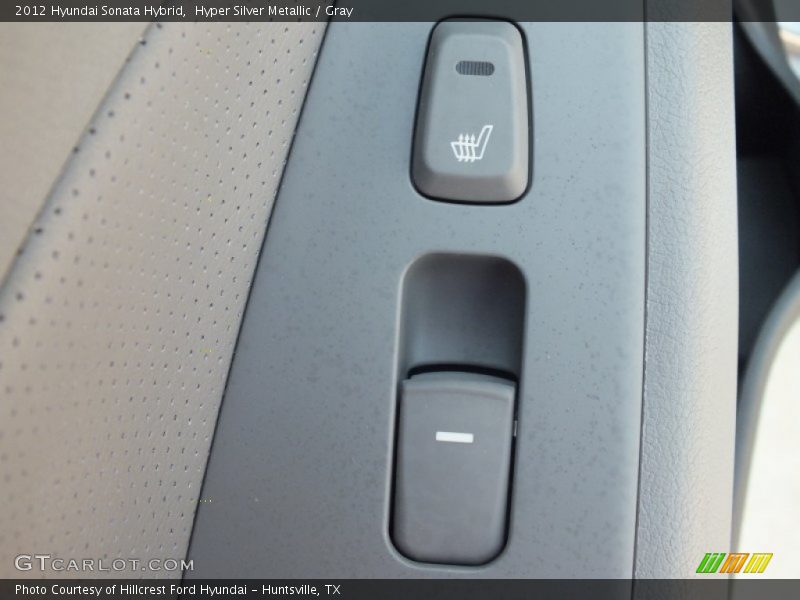 Hyper Silver Metallic / Gray 2012 Hyundai Sonata Hybrid