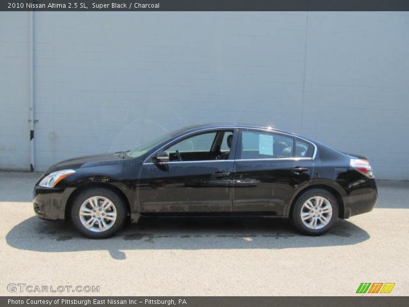 Super Black / Charcoal 2010 Nissan Altima 2.5 SL