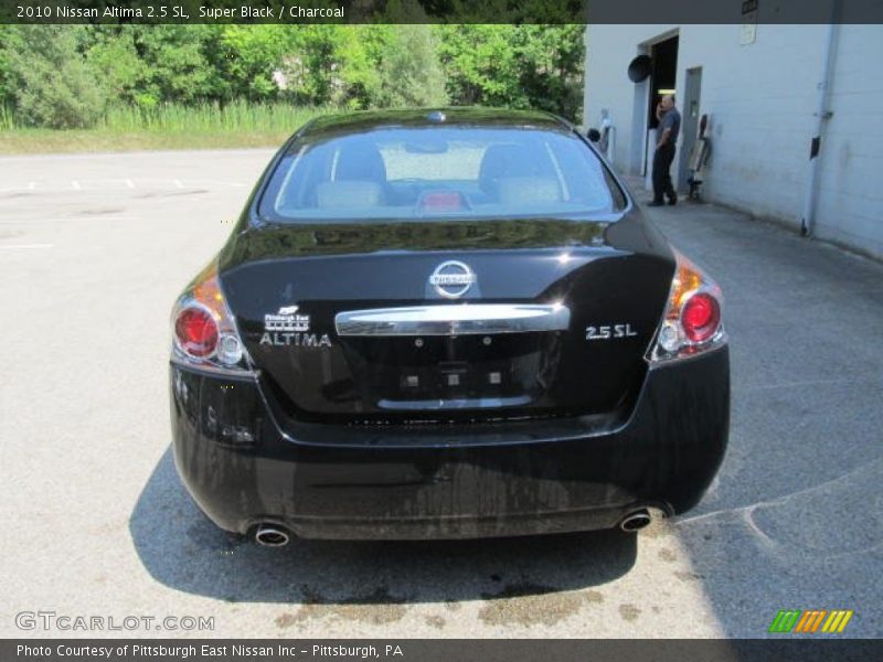 Super Black / Charcoal 2010 Nissan Altima 2.5 SL