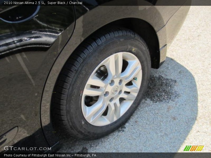 Super Black / Charcoal 2010 Nissan Altima 2.5 SL
