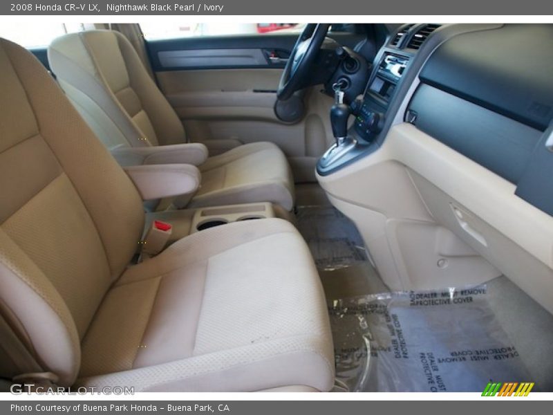 Nighthawk Black Pearl / Ivory 2008 Honda CR-V LX