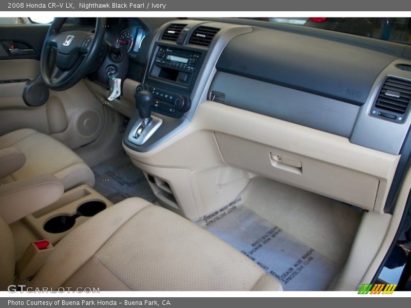 Nighthawk Black Pearl / Ivory 2008 Honda CR-V LX