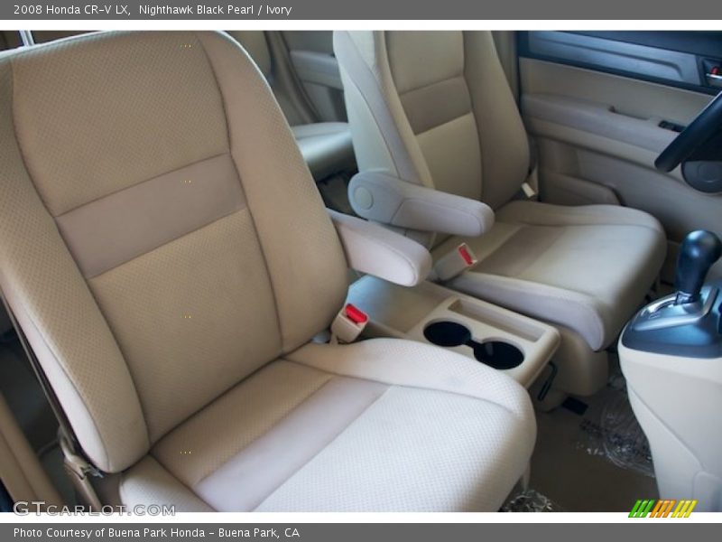 Nighthawk Black Pearl / Ivory 2008 Honda CR-V LX