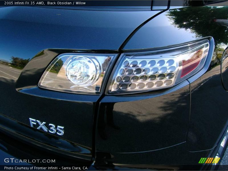Black Obsidian / Willow 2005 Infiniti FX 35 AWD